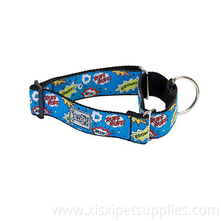 Best quality Pet Safety Training Martingale Dog Collar with custom design